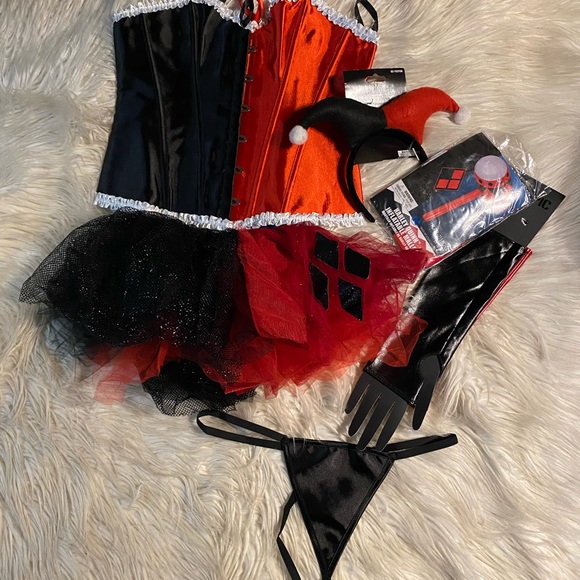 Women’s Harley Quinn complete costume (B2*) - Picture 1 of 7
